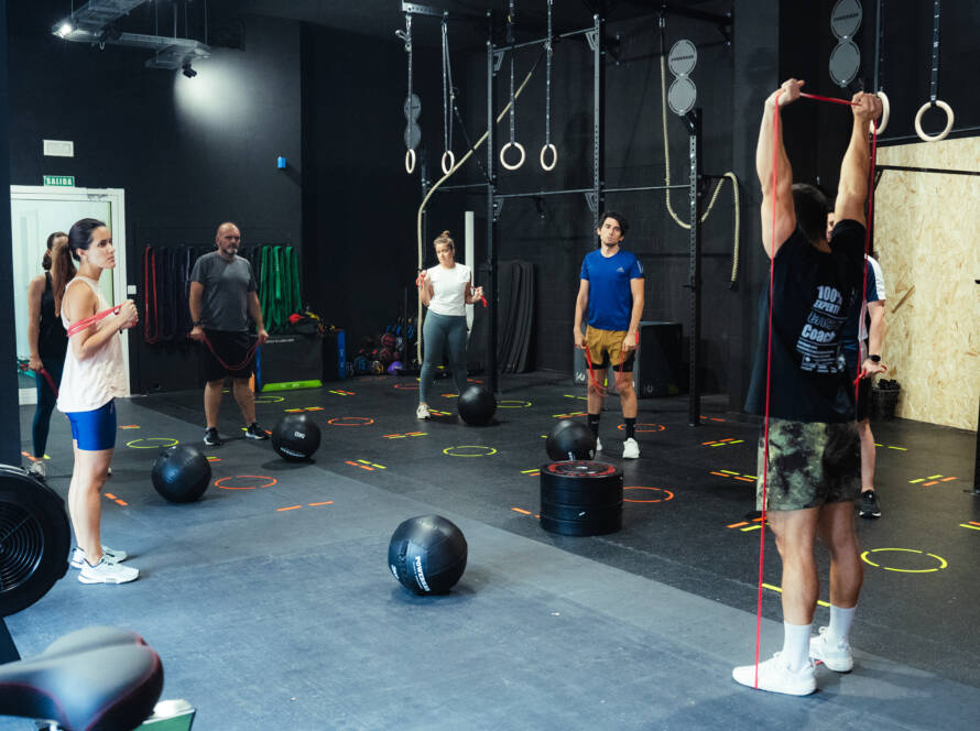 entrenamiento funcional en Alicante clase en grupo